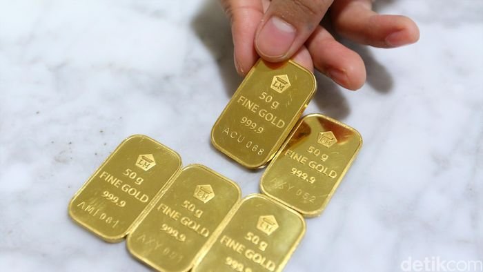 harga emas meroket