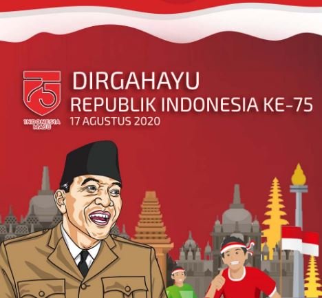 Kumpulan gambar ucapan HUT RI ke-75