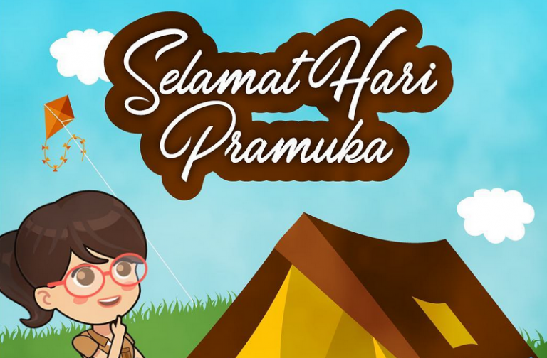 Kumpulan Gambar Ucapan Selamat Hari Pramuka 2020 | Primaberita