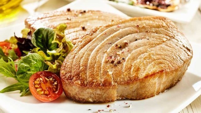 steak tuna saus jamur