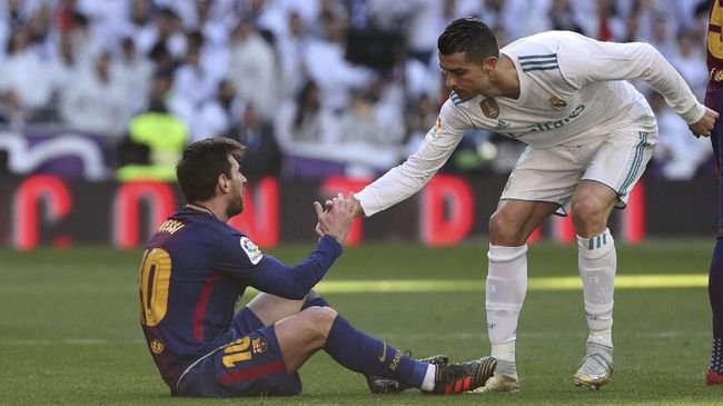 Ronaldo dan Lionel Messi