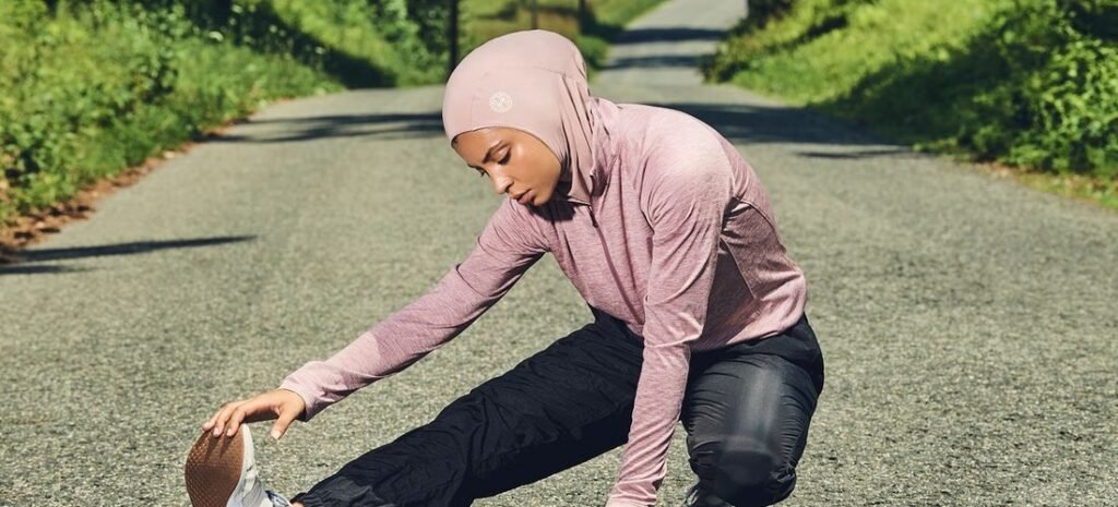 atlet lari hijab